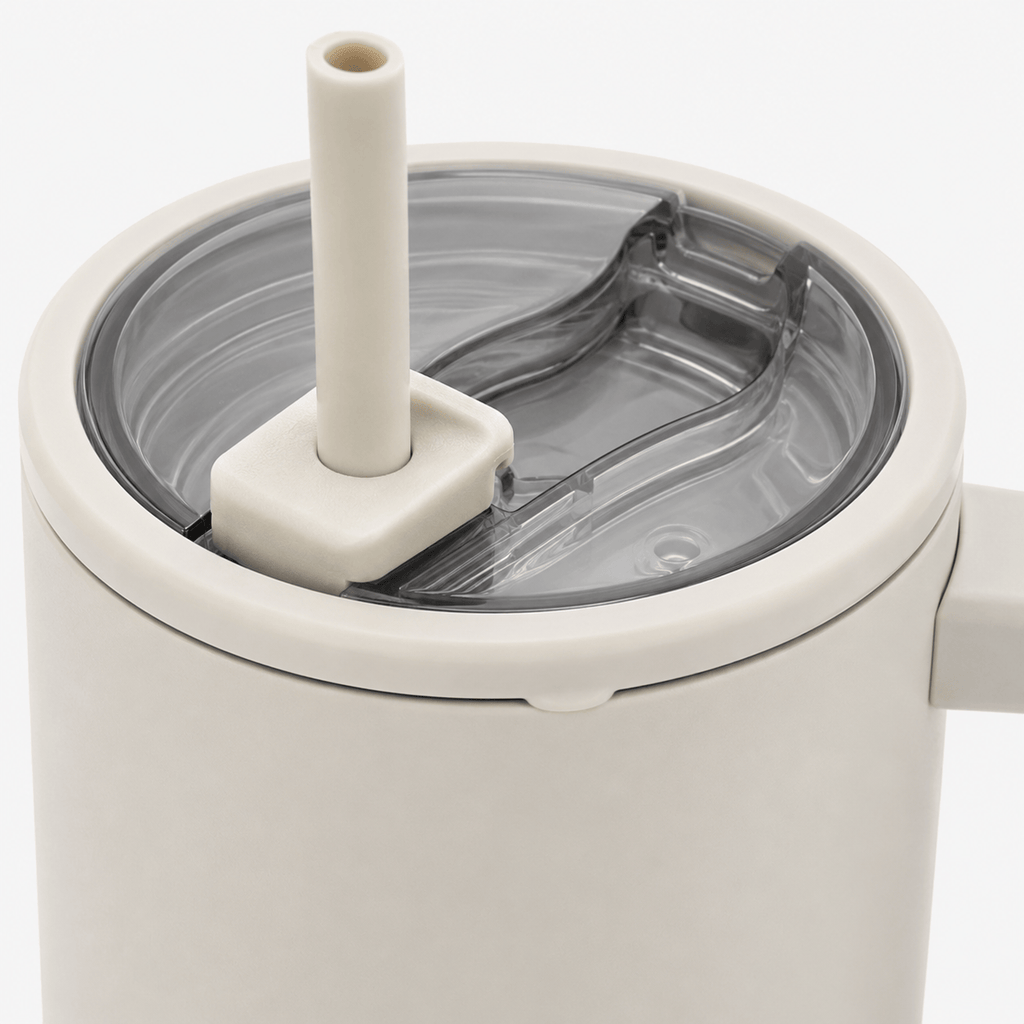 Mon Esprit Nature Tasse isotherme avec paille intégrée - Ozz