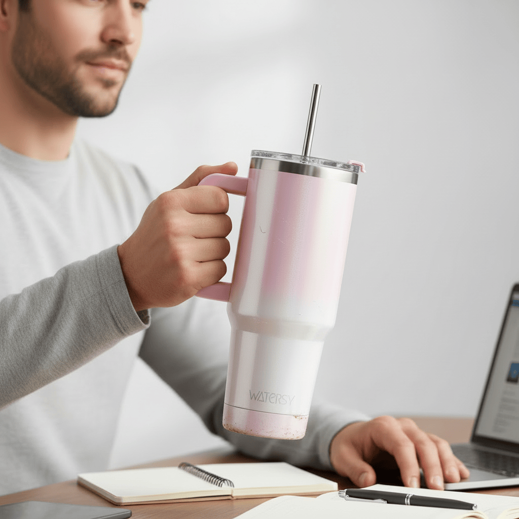 Mon Esprit Nature Tasse thermique en acier inoxydable - Noxy