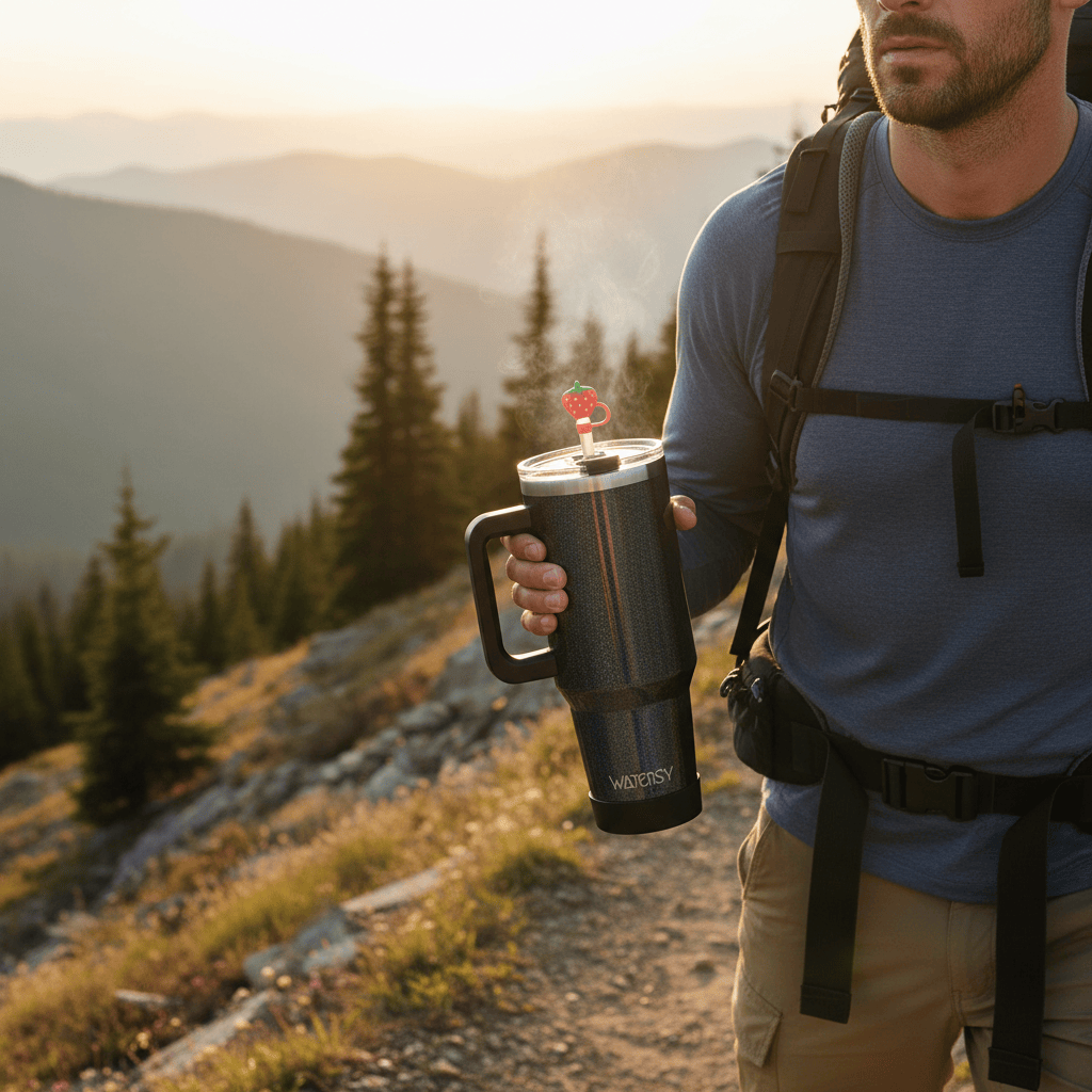 Mon Esprit Nature Tasse thermique en acier inoxydable - Noxy