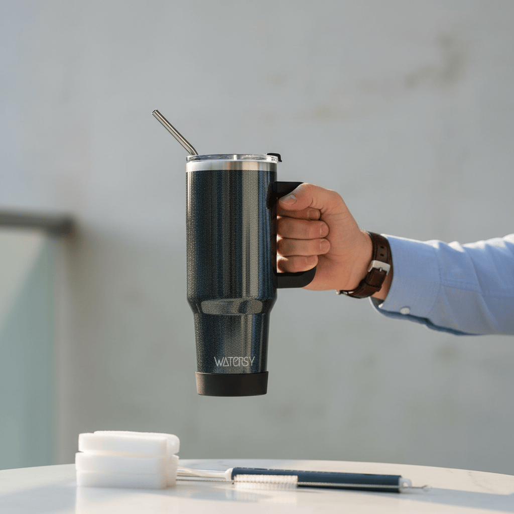 Mon Esprit Nature Tasse thermique en acier inoxydable - Noxy