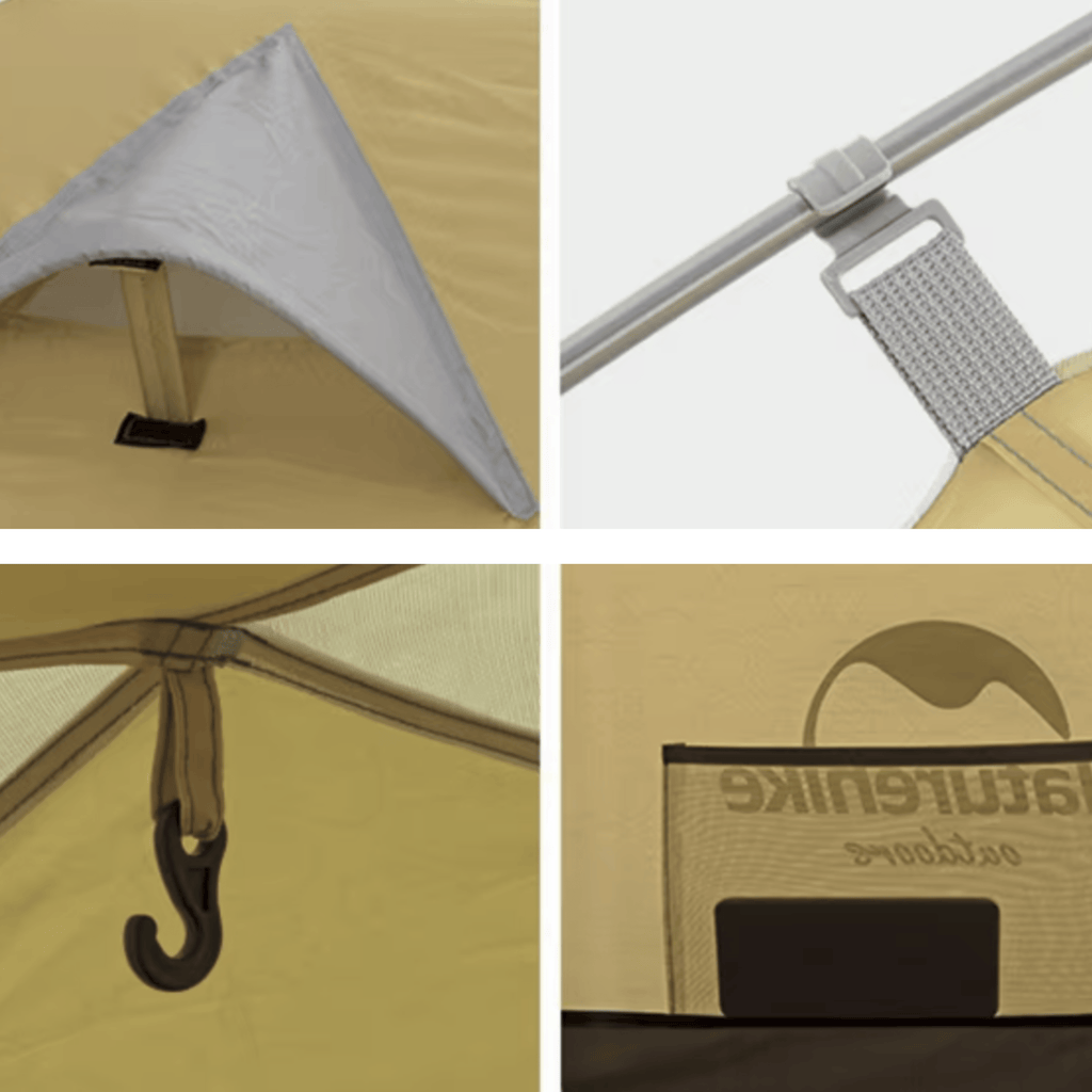 Mon Esprit Nature Tente de camping double couche - Horizon 4P