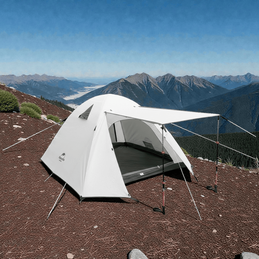Mon Esprit Nature Tente de camping double couche - Horizon 4P