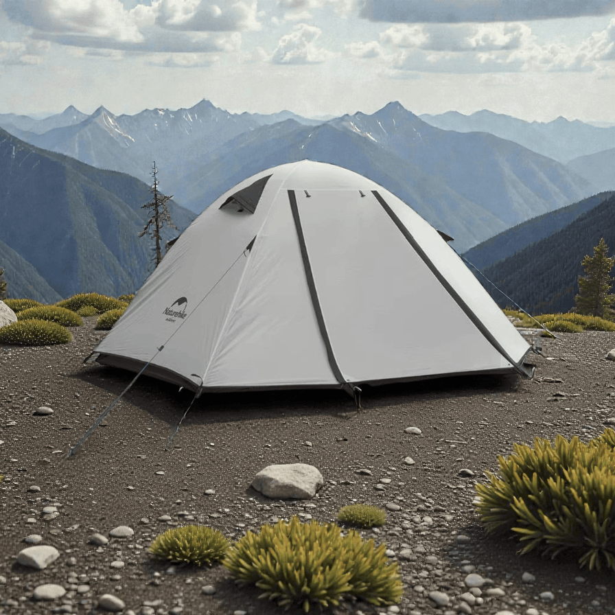 Mon Esprit Nature Tente de camping double couche - Horizon 4P