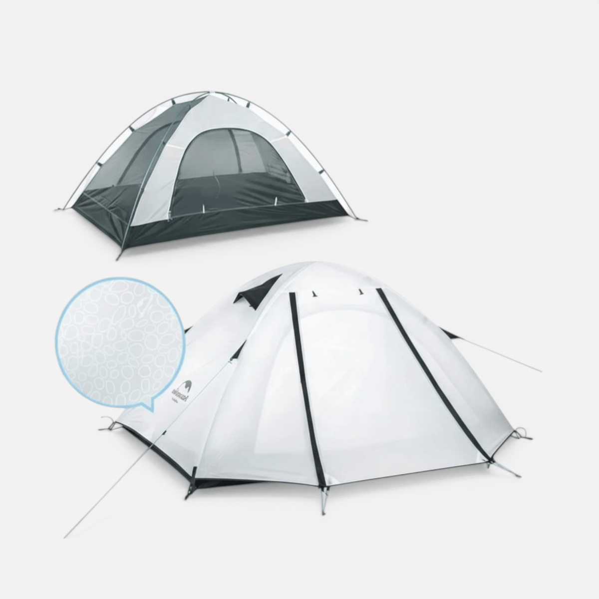 Mon Esprit Nature Tente de camping double couche - Horizon 4P