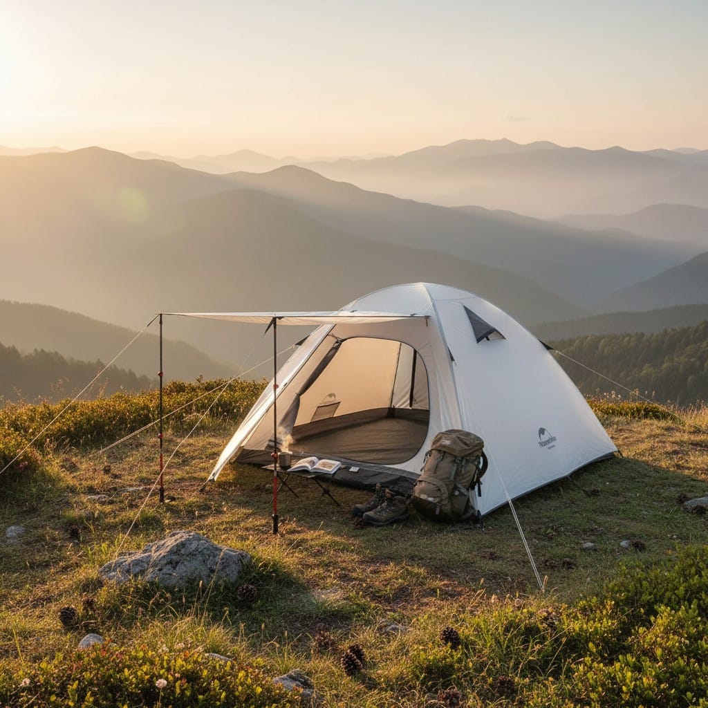 Mon Esprit Nature Tente de camping double couche - Horizon 4P