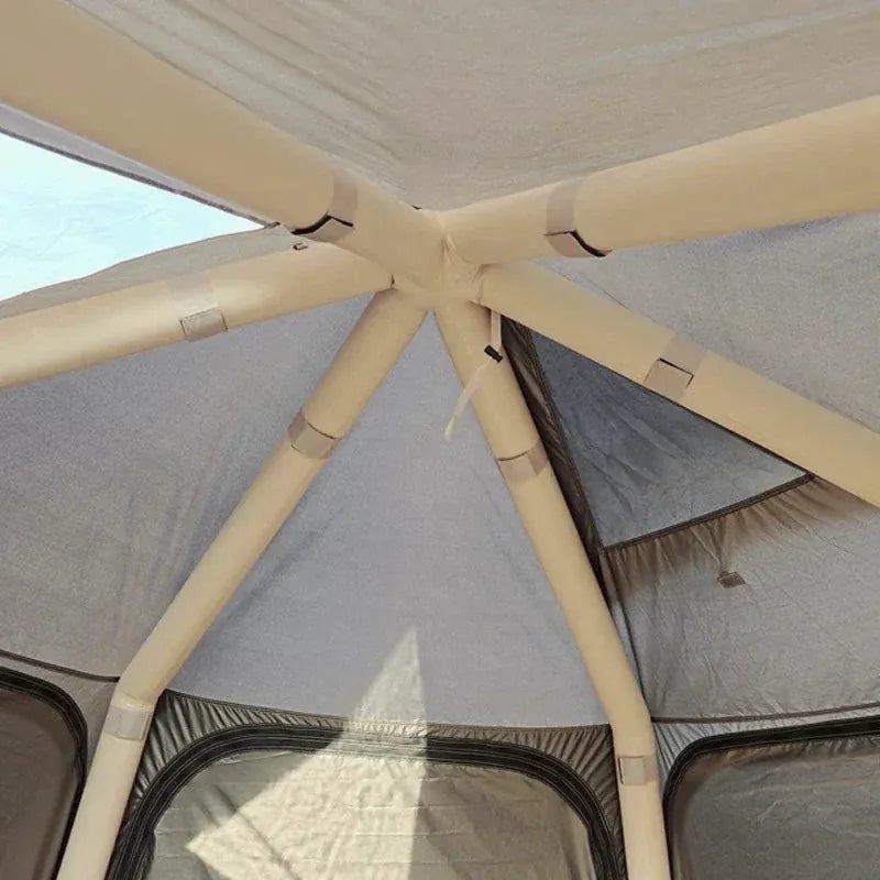 Mon Esprit Nature Tente de camping gonflable 4 saisons - Shelto