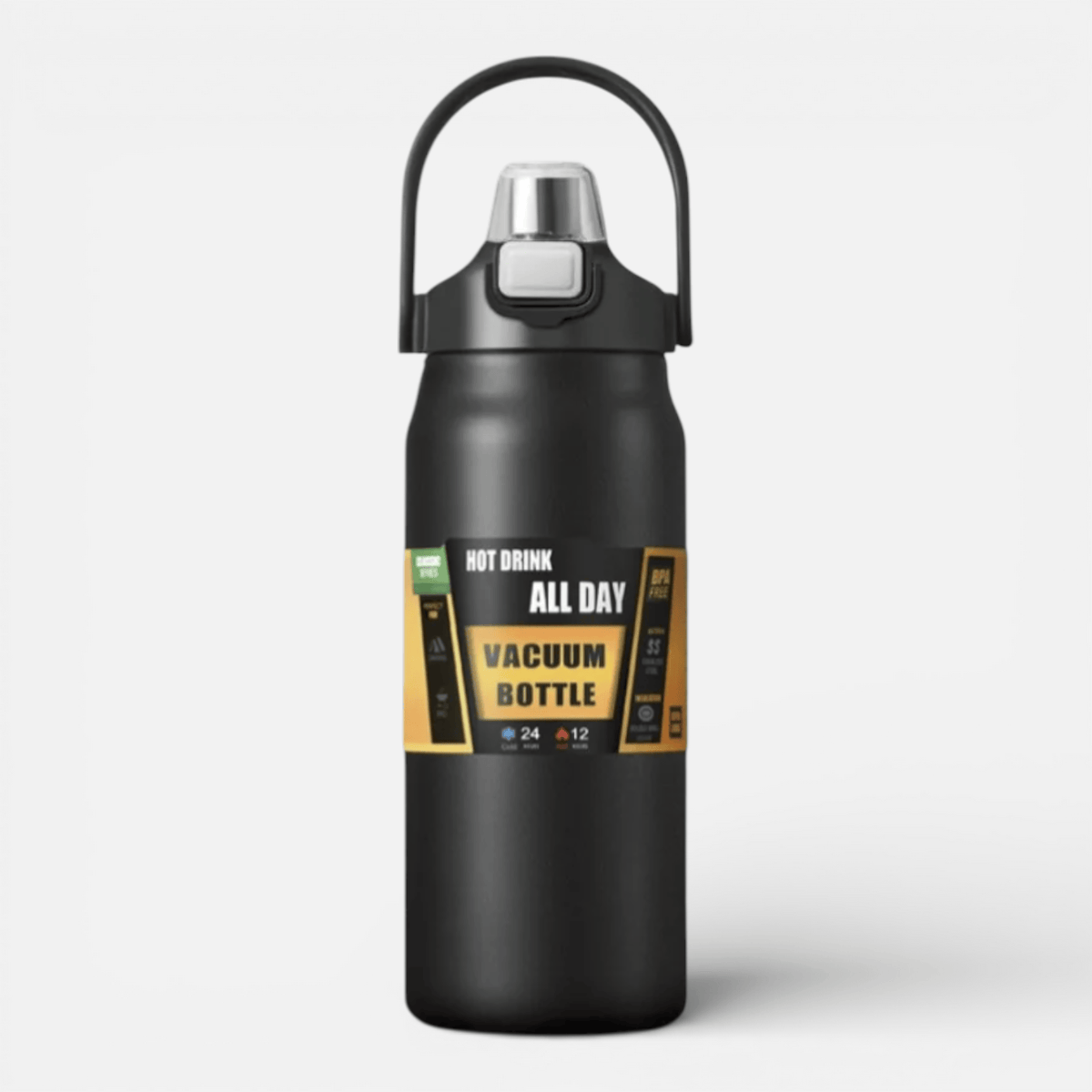 Mon Esprit Nature Thermos en acier inoxydable avec paille - Telmo