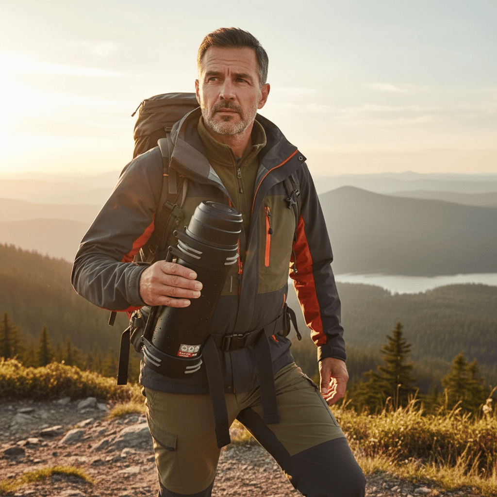 Mon Esprit Nature Thermos portable grande capacité - Lamio 2