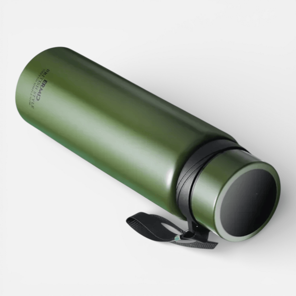 Mon Esprit Nature Vert / 1000 ml Bouteille en acier inoxydable - Thermplus