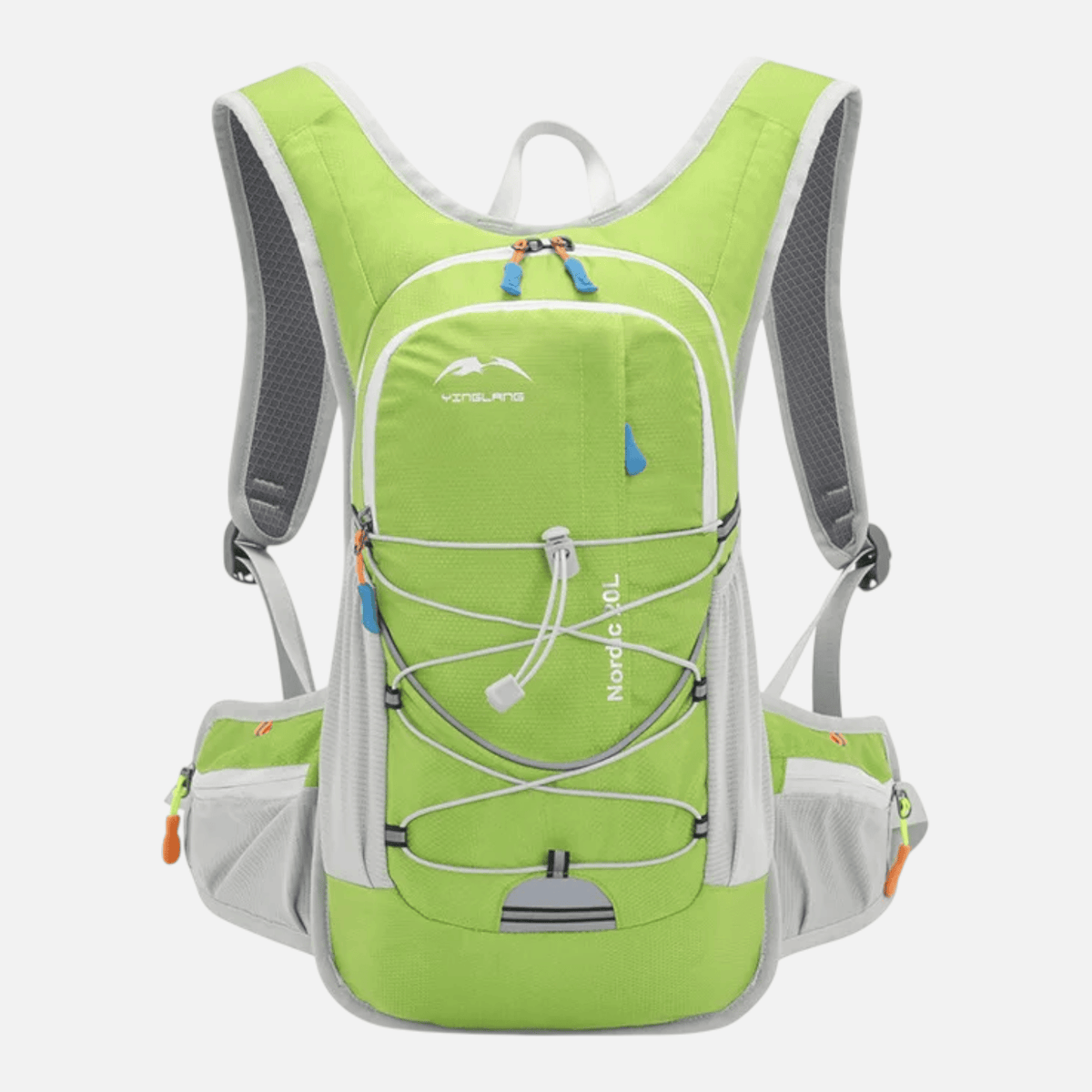 Mon Esprit Nature Vert clair Sac de randonnée 20l - Lunora