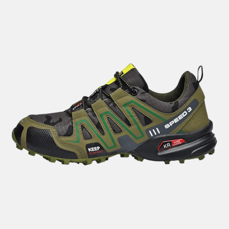 Mon Esprit Nature Vert Olive / 39 Chaussures Randonnée pour Hommes - Speed III
