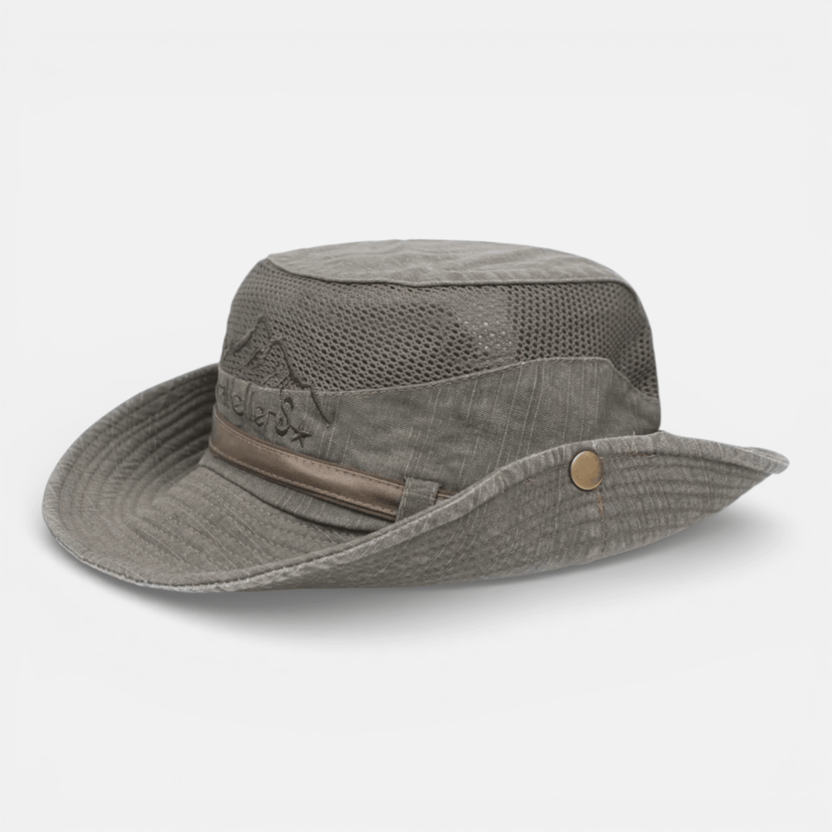 Mon Esprit Nature Vert Olive Chapeau casquette respirant