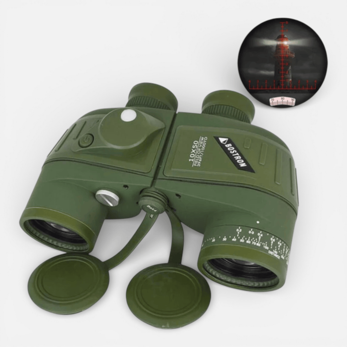 Mon Esprit Nature Vert Olive Jumelles avec télescope militaire marin