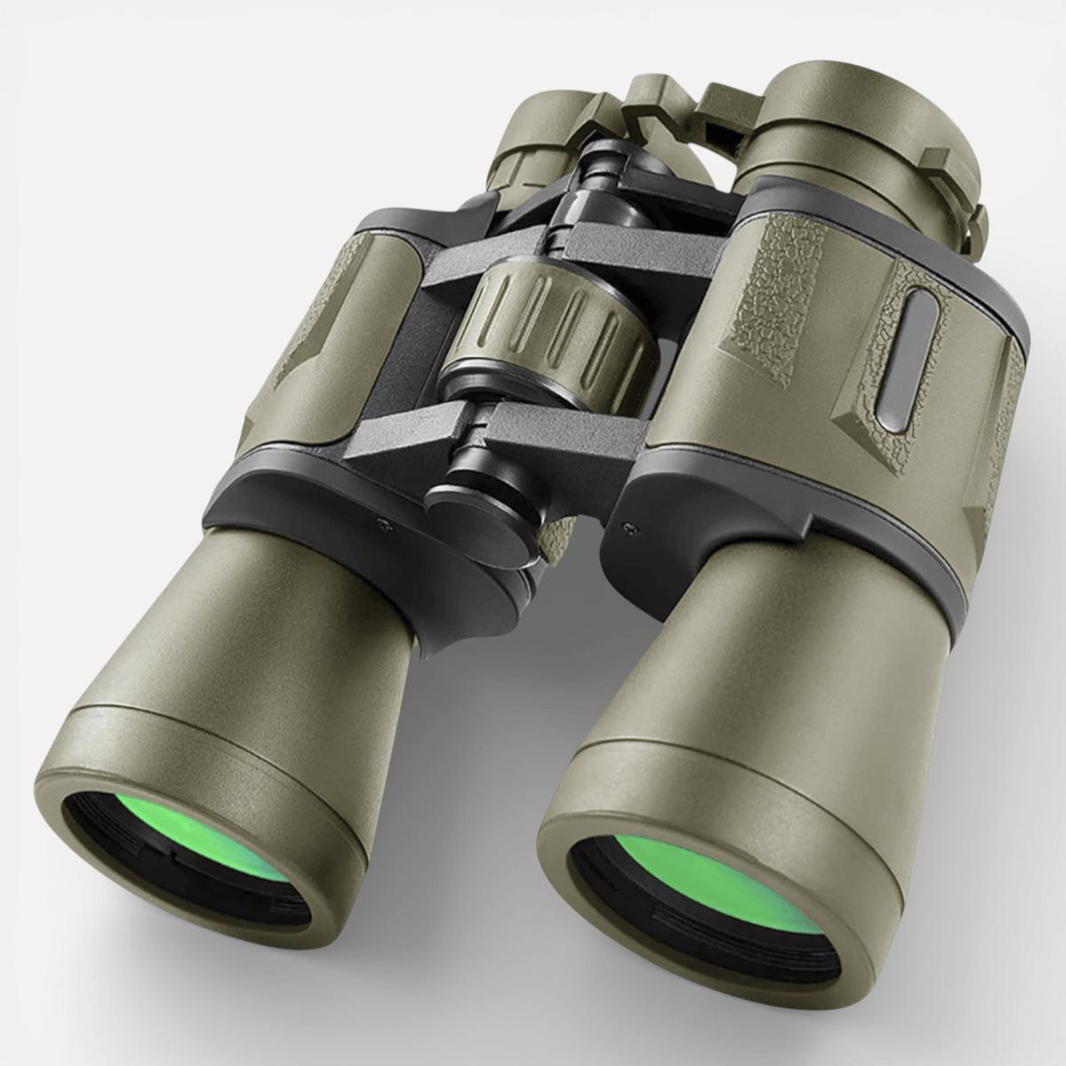 Mon Esprit Nature Vert Olive Jumelles militaires tactiques pour la randonnée