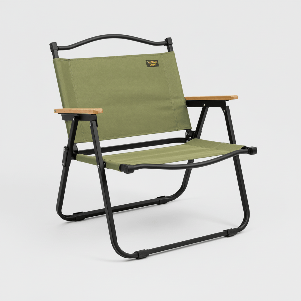 Mon Esprit Nature Vert Olive Lot de chaises pliantes x2 - WildForge