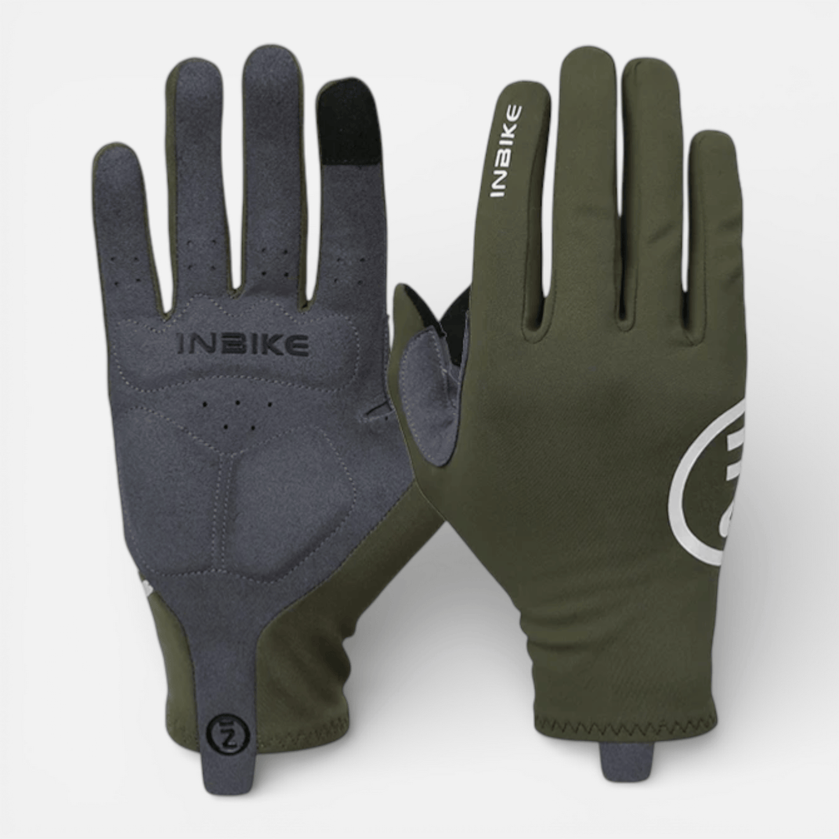 Mon Esprit Nature Vert Olive / S Gants de cyclisme rembourré pour homme