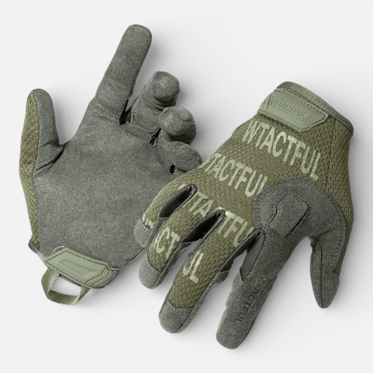 Mon Esprit Nature Vert Olive / S Gants tactiques résistants