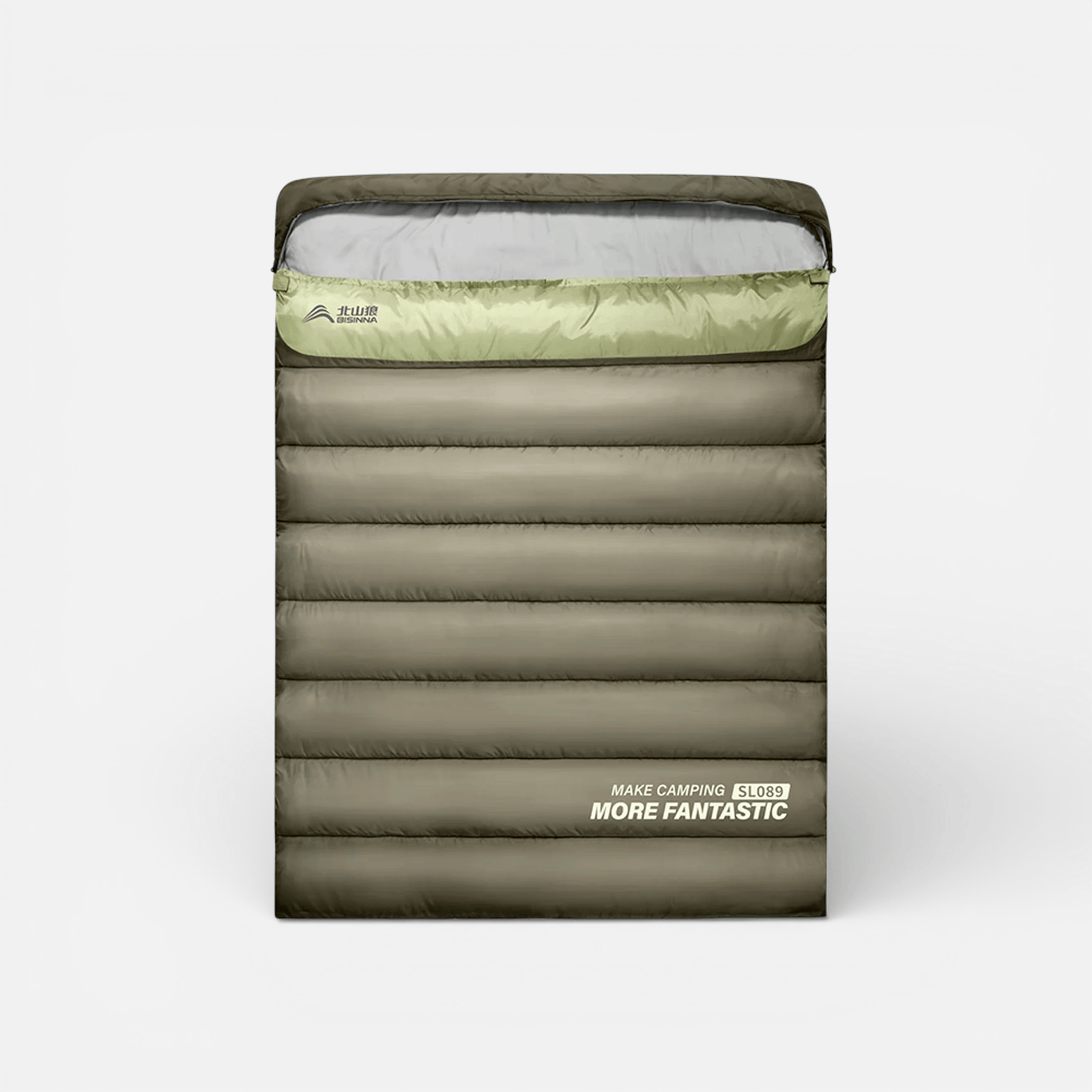 Mon Esprit Nature Vert Olive Sac de couchage 2 places - CozzyBag