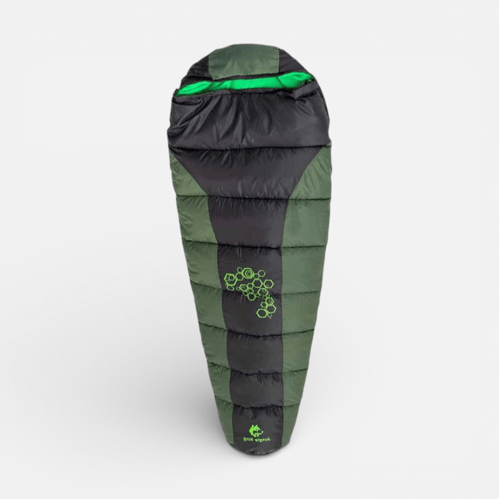 Mon Esprit Nature Vert Olive Sac de couchage double épaisseur - WarmFold