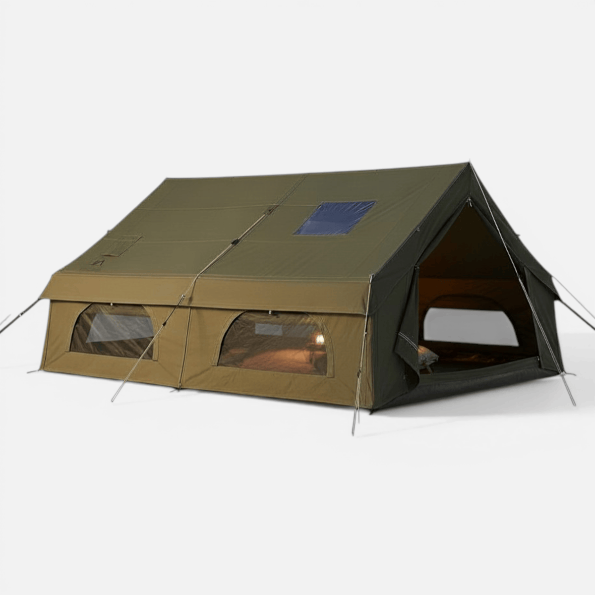 Mon Esprit Nature Vert Olive Tente de camping haut de gamme - Haven