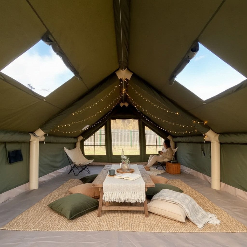 Mon Esprit Nature Vert Olive Tente de camping haut de gamme - Haven