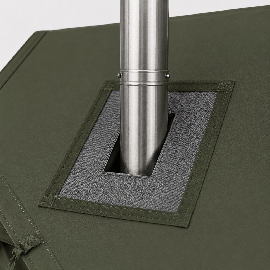 Mon Esprit Nature Vert Olive Tente de camping haut de gamme - Haven