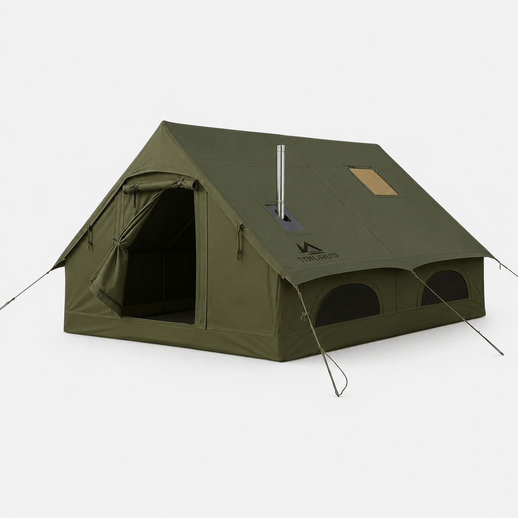 Mon Esprit Nature Vert Olive Tente de camping haut de gamme - Haven
