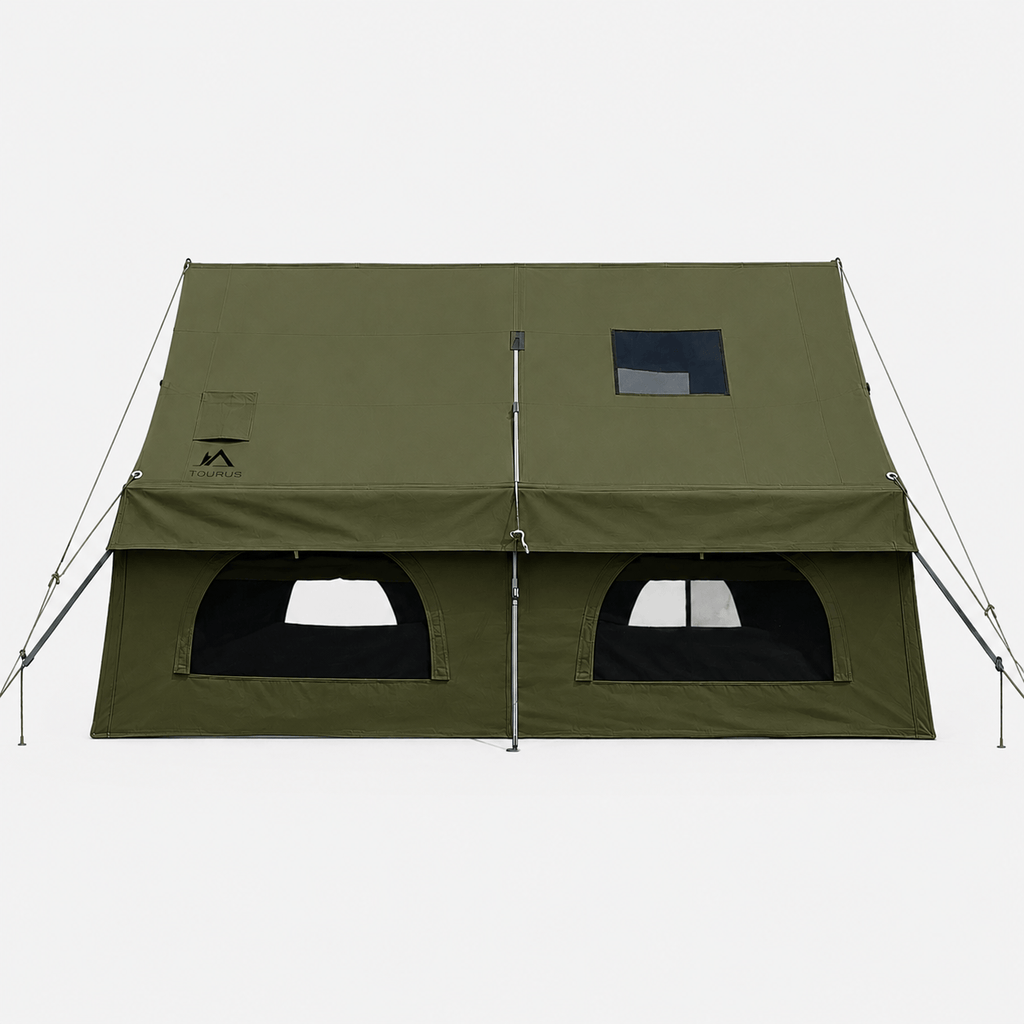 Mon Esprit Nature Vert Olive Tente de camping haut de gamme - Haven