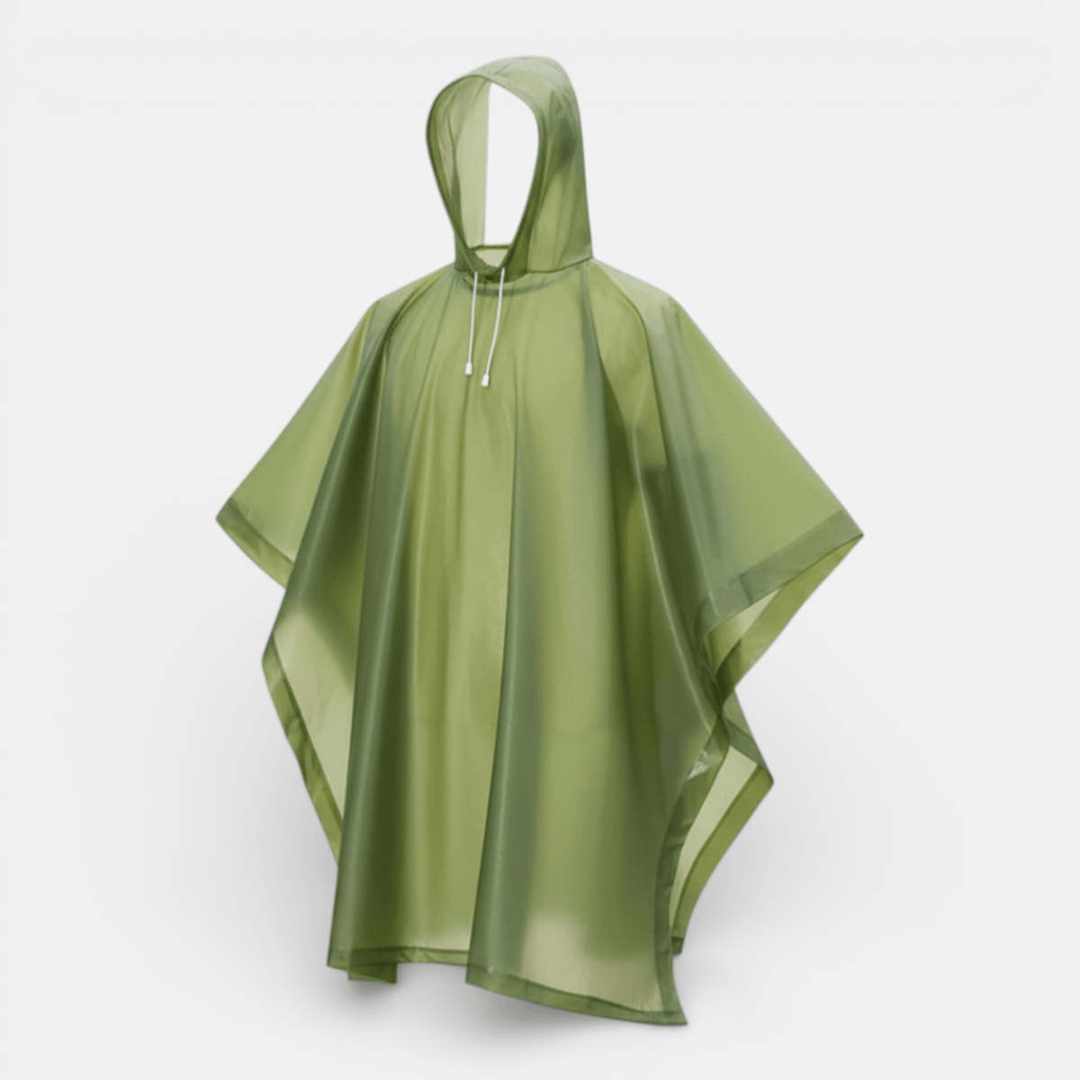 Mon Esprit Nature Vert Ponchos de pluie réutilisables avec capuche