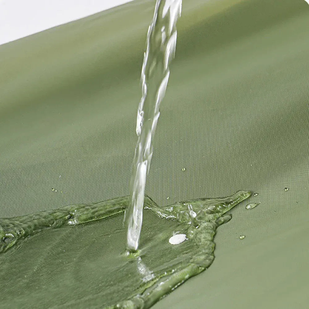 Mon Esprit Nature Vert Ponchos de pluie réutilisables avec capuche