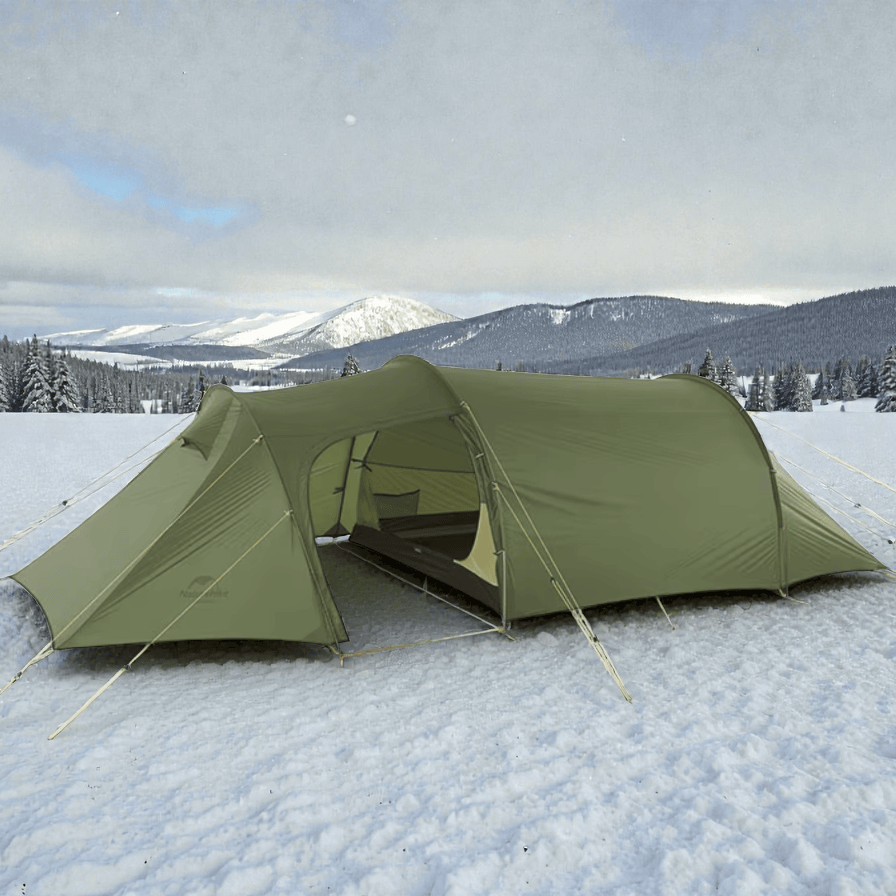 Mon Esprit Nature Vert Tente de camping 4 saisons - Hiking 3/4P Image