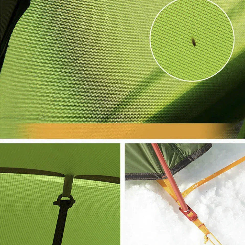 Mon Esprit Nature Vert Tente de camping 4 saisons - Hiking 3/4P