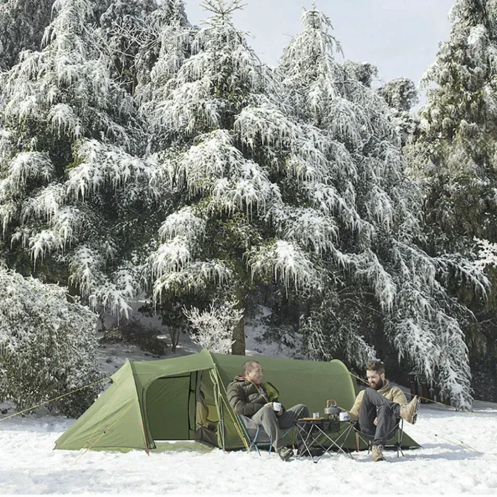 Mon Esprit Nature Vert Tente de camping 4 saisons - Hiking 3/4P