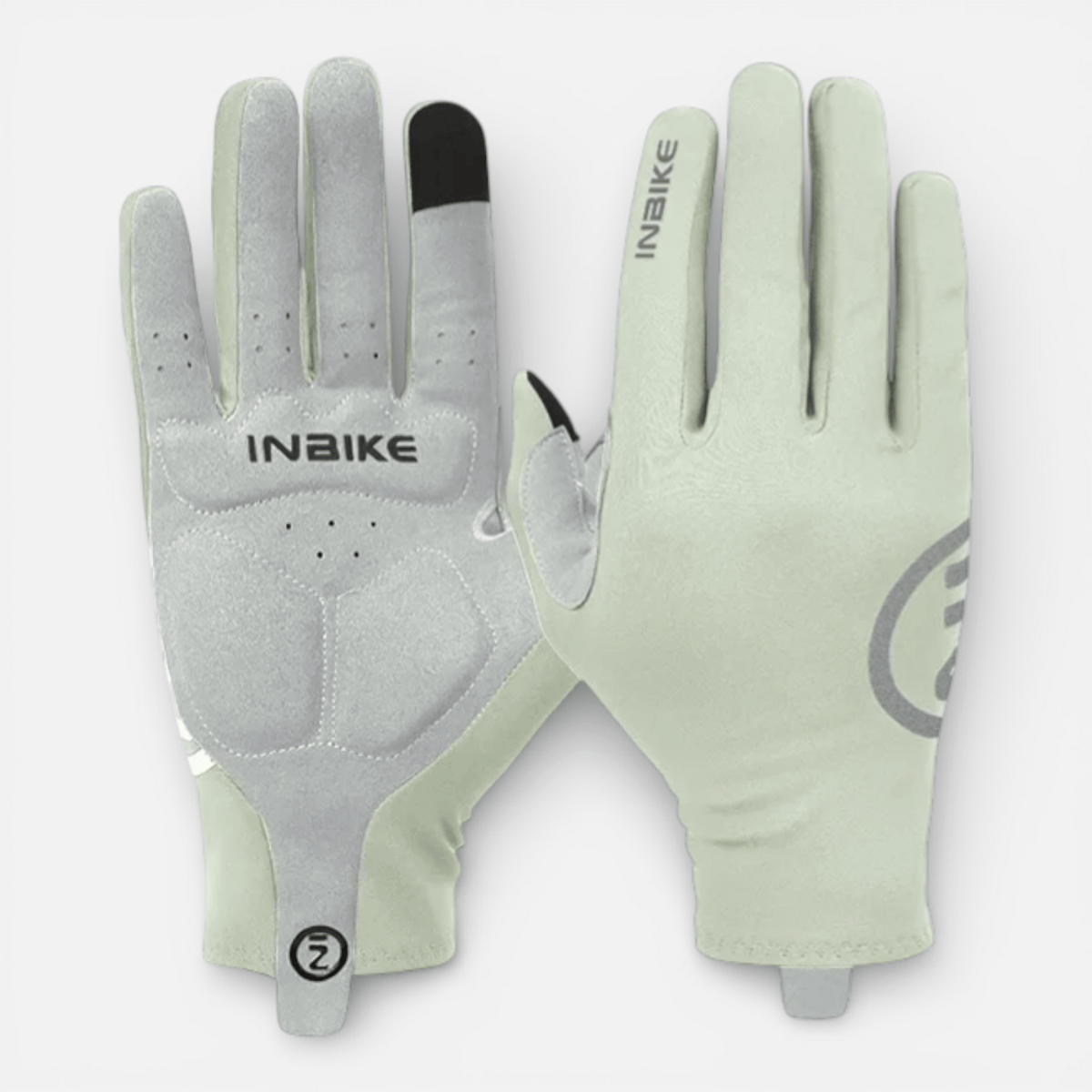 Mon Esprit Nature vert très clair / S Gants de cyclisme rembourré pour homme