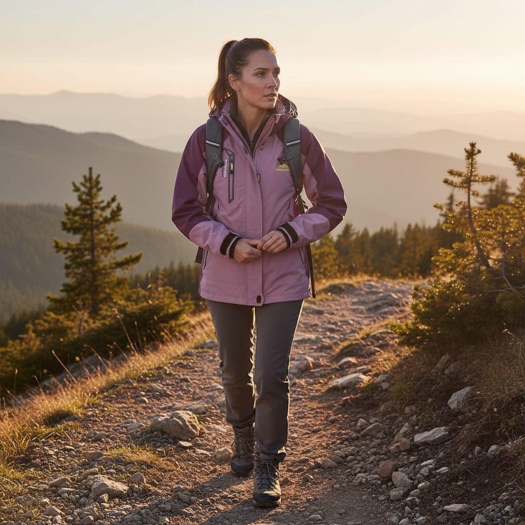 Mon Esprit Nature Veste de randonnée coupe-vent pour femmes - Go Trek Image