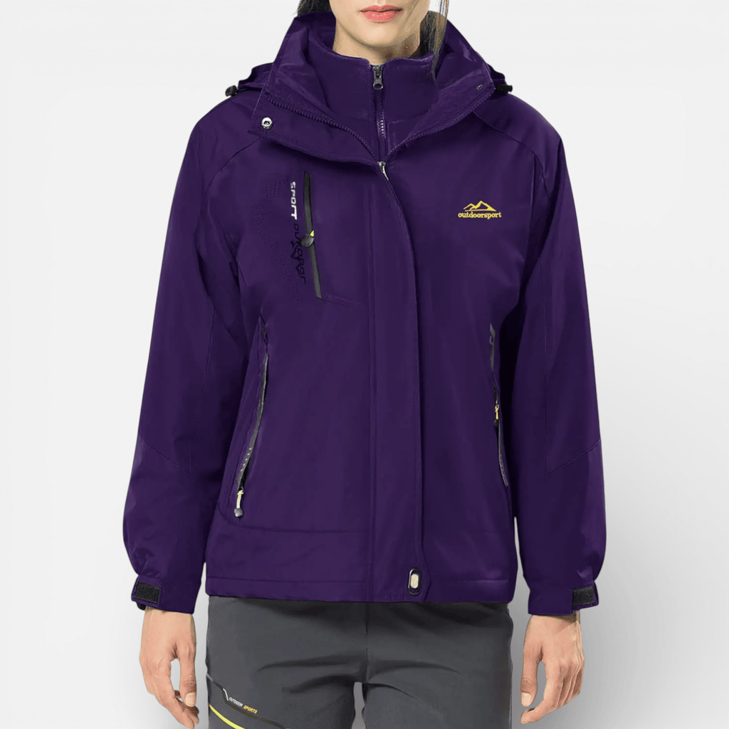 Mon Esprit Nature Veste de randonnée doublée en polaire - Zorna 2