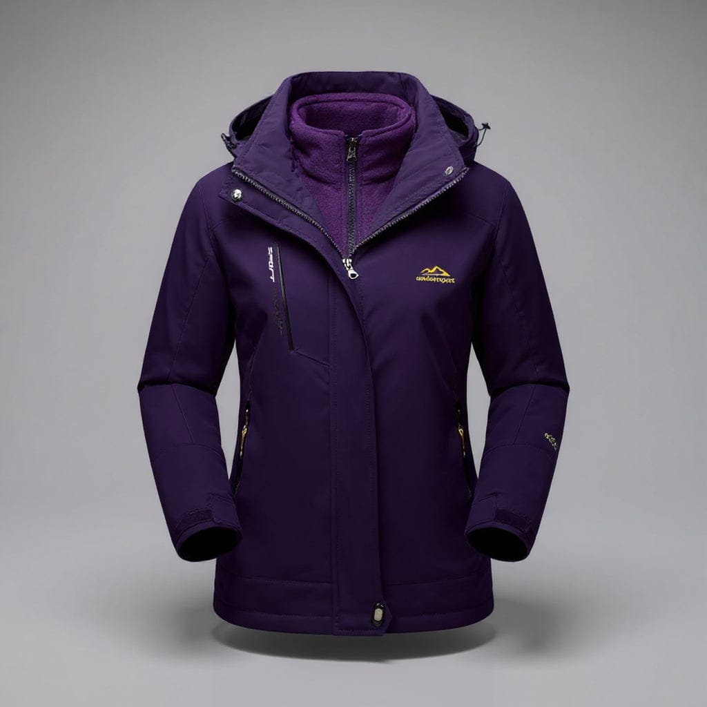 Mon Esprit Nature Veste de randonnée doublée en polaire - Zorna 2