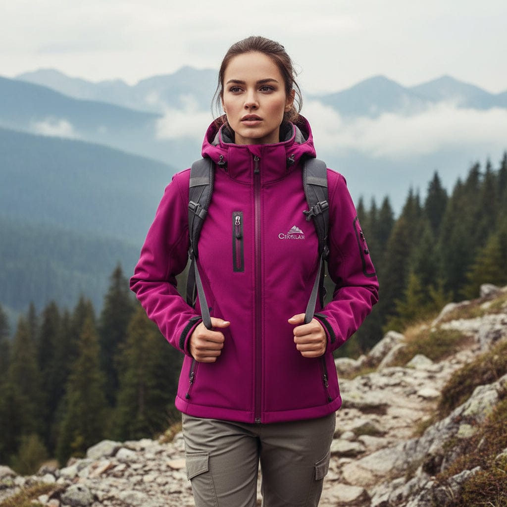 Mon Esprit Nature Veste de randonnée en polaire thermique pour femme - Willow 2