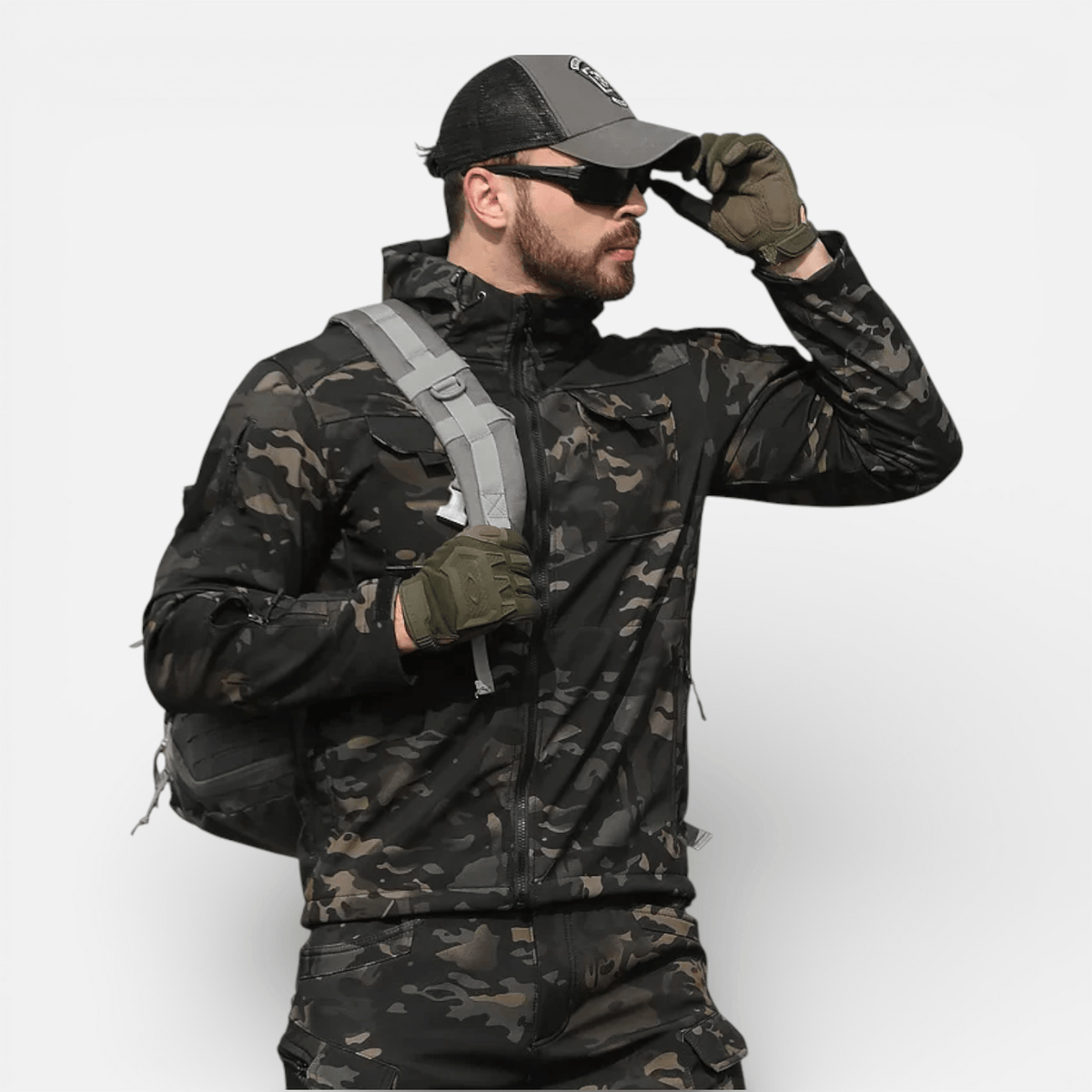Mon Esprit Nature Veste tactique militaire de randonnée - Famaz 2