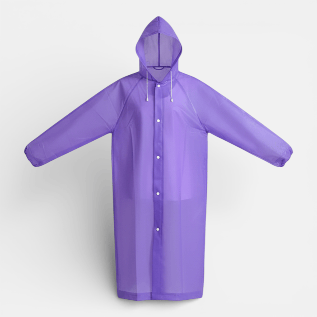 Mon Esprit Nature Violet Manteau de pluie à capuche