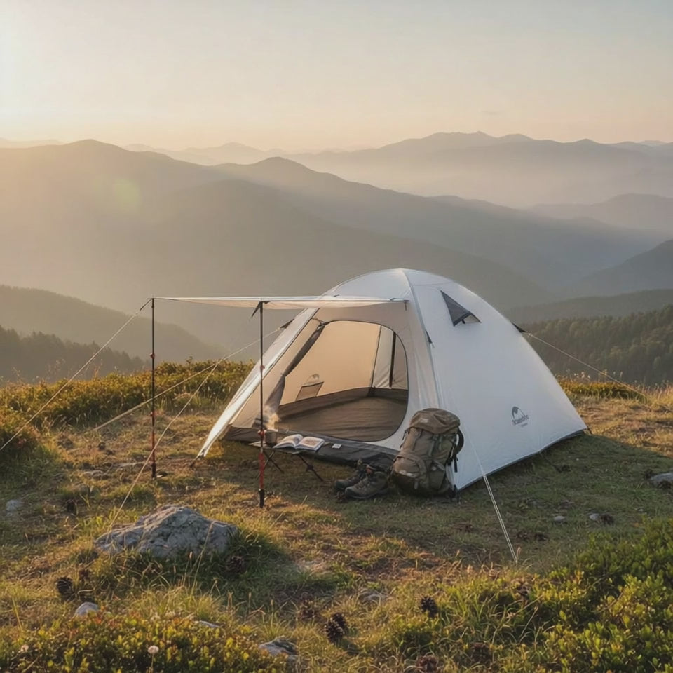 Tente de camping double couche - Horizon 4P