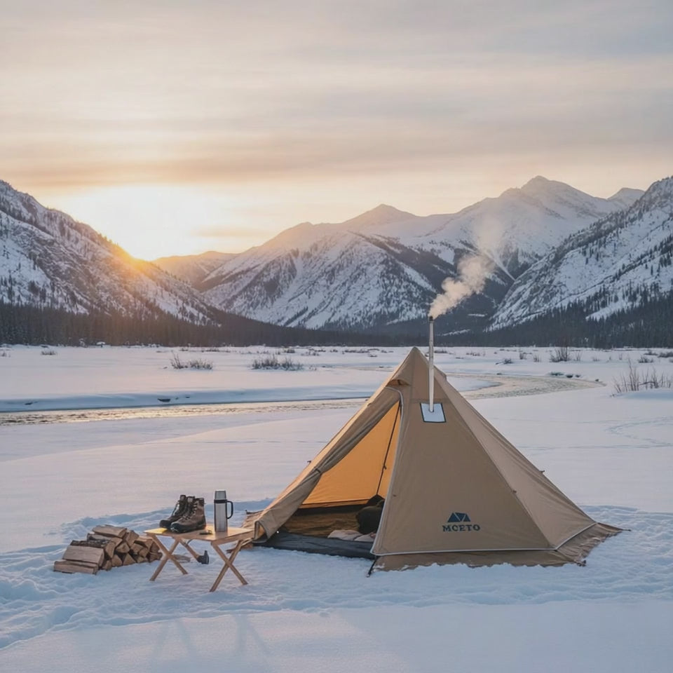 Tente de camping pyramidale - Tipi 4P